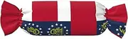 GaxfjRu Georgia State Flag print Men's Crewneck Sweater Soft Casual Sweaters for Men Classic Loose Fit Pullover Sweaters