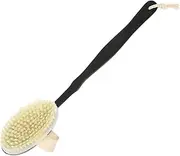 ORFOFE Curved Handle Bath Brush Long Handle Shower Back Scrubber Body Brush for Men Bathing Tool for Back Cleaning