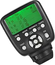 LAPOOH YN560-TX II Manual Flash Trigger Remote Controller LCD Transmitter for DSLR Camera to YN560III/YN560IV/YN660/YN968N/YN860Li Speedlite RF-602/RF603/RF603 II/RF605 Receiver