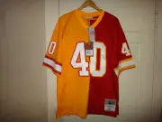 Mike Alstott 1996 Mitchell & Ness TB Buccaneers Throwback Split Legacy Jersey