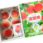 【REALSHOP】日本山梨縣溫室水蜜桃 禮盒裝/4-6顆入/1KG(真食材本舖)