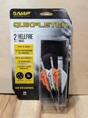 Nap Quikfletch Hellfire Vanes 2in. Pack of 3
