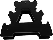 BESPORTBLE Dumbbell Storage Rack Kettlebell Dumbbell Rack Hand Weights Rack Dumbbell Stand Workout Storage Organizer Gym Equipment for Home Portable Dumbbell Support Frame Plastic Black