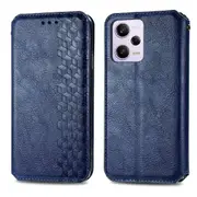 Rhombus Pattern Wallet Phone Case For Xiaomi Redmi Note 12 Pro 5G/12 Pro Speed 5G/Poco X5 Pro 5G