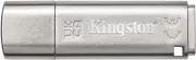 64GB Kingston Technology IronKey Locker+ 50 USB3.2 Type-A Flash Drive - Silver