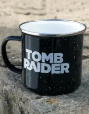 Tomb Raider Lara Croft Survivor Camp Mug Cup 304 food grade stainless steel rim