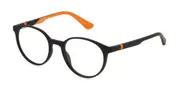 Police VK129 BEYOND JR 2 Z42Y Kids' Glasses Black Size 48 - Private Health Rebate - Blue Light Block Available