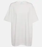 [Wardrobe.NYC] Wardrobe.NYC Oversized cotton jersey T-shirt UK 6 white