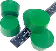 5 Pc 1 5/8 X 2#10 High Temp Silicone Rubber Tapered Plug Powder Coating Custom Painting Supplies