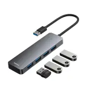 Baseus UltraJoy Series 4-Port HUB Lite 15cm (Space Grey)
