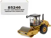 2019 CAT CS56 Smooth Drum Vibratory Soil Compactor 1/87 HO Scale Diecast Model