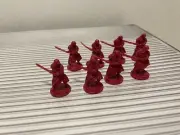 Dune War for Arrakis Board Game CMON Kickstarter 8 Harkonnen Regulars DN24 Mini