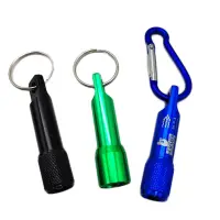 在飛比找松果購物優惠-【JLS】庫存出清 買一送一 迷你手電筒 登山扣手電筒 鑰匙