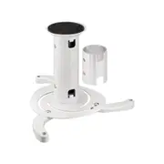 Goobay Projector Ceiling Mount Bracket 360 Adjustable Rotate White Medium