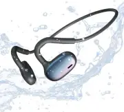 Open Ear Sports Headphones, Air Conduction Bluetooth, Deep Bass, Noise Canceling