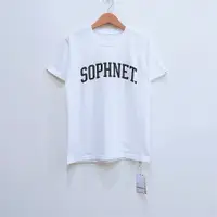 在飛比找蝦皮購物優惠-SOPHNET x VANS 白色短袖 T 恤