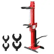 Manan Tyre Changer Tire Changer Motorcycle Vehicle Bead Breaker Manual Tool Red