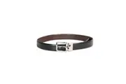 Geoffrey Beene Leather Pin Buckle Revo Belt Accessory Reversible Black/Tan