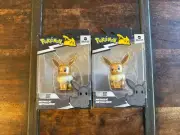 2 X Pokemon Select - EEVEE - Metallic Series 2 Toy BRAND NEW