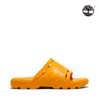 在飛比找momo購物網優惠-【Timberland】中性款橘色拖鞋(A5W8D804)