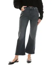 Current/Elliott The Boulevard Graphite Crop Bootcut Jean