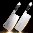 Cleaver Knife Stainless Steel Full Tang ABS Handle Chef Butcher Slicing Chopping