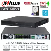 Dahua NVR5216-16P-EI 16CH 16PoE NVR 32MP Network Video Recorder Camera System