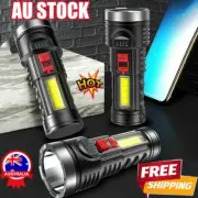 Super Bright 500LM Torch Led Flashlight USB Rechargeable Tactical light HA