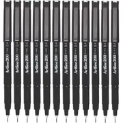 Artline Box 12 Bulk 200 Fineliner Felt Tip Pen 0.4mm (Black)