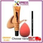 2 x Thin Lizzy Concealer Crème 7.5ml - All Shades + Corrector Pen and Sponge