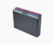 4-piece Chopping Board Set - Coast Grey | Joseph Joseph AU
