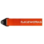 Raceworks Orange Flexible Tow Strap - VPR-021OR