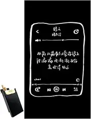 [ARKCHIU] Cigarette Case Metal King Size Cigarette Holder Case 20 84mm Capacity F,One Size