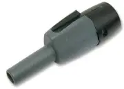 PLUG, FREE, BLACK, Banana Test Connectors 595-0100