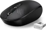 Wireless Mouse for Laptop Silent Portable Computer Mouse by Ratel - New In Box