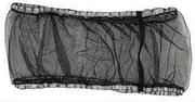 Mosquito Sunshade Net Canopy Compatible for Wonderfold W4/W2 Stroller Wagon,4-Sided Breathable Lightweight Mesh Protection from Insects for Wagon Universal(Black) (L)