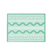 Fondant Lace Mat Cake Baking Decor Sugarcraft Silicone Mat Wedding Cake Border