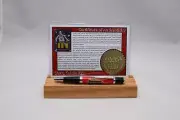 Pen Featuring a Small Swatch from Caitlin Clark Indiana Fever Game Worn Jersey