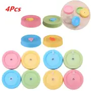 2.8"Replacement Caps Lids with Straw Hole/Plug for Mason Canning Drinking Jar 4x