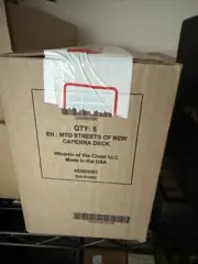 MTG. Streets of New Capenna Commander 5 Deck Set. Factory Sealed Box.