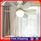 Ceiling Fan LED Lamp E27 Base Remote Control Socket Fan Lamp for Bedroom Kitchen