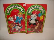 Vintage Metal Cookie Cutter Lone Toy Tree 2 Sets NEW Panda Teddy Bear Boy & Girl