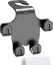 Car Back Seat Headrest Hooks - 4X High Load-Bearing Multi-Purpose Seat Hook,Interior Accessory, Handbag Purse Storage Rack Clip Auto Parts for Automotive