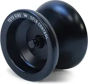 [Yoyo King] Spin Control Metal Pro Yoyo with Extra Yoyo String (black)