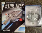 Star Trek USS Defiant NX-74205 Eaglemoss Starships issue 9 w/ Magazine