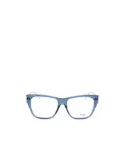geometrically framed flat mirror 54 blue