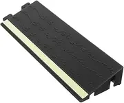Hohopeti Adaptable Slope Mat Non-Slip Doorway Ramp Nighttime Glow for Robots Wheelchair Stroller Trucks Cars