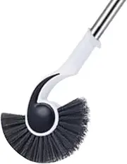Fish Tank Cleaner - Long Handle Fish Tank Scrubber - Aquarium Scraper Cleaner Brush for Fish Reef Plant Glass Tank No Dead Ends Cleaning