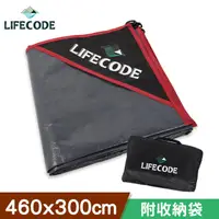 在飛比找PChome24h購物優惠-LIFECODE 加厚防水PE地墊(地席)460x300cm