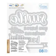 Couture Creations Smile Sentiment Die Set